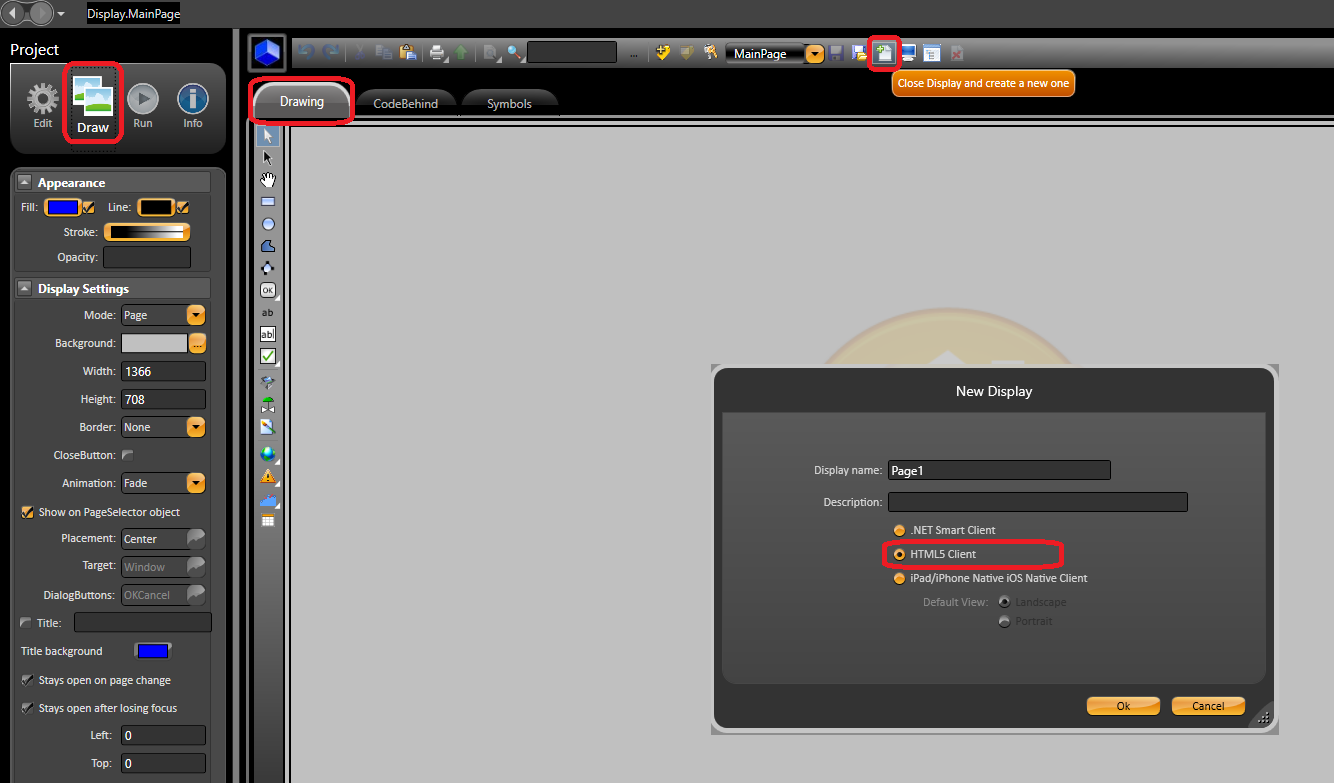 HTML5 Client option